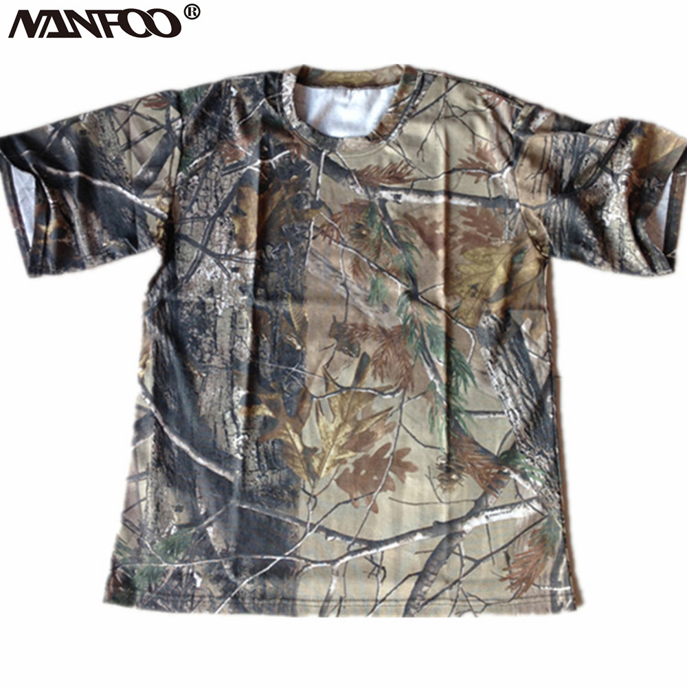 Outdoor Hunting T Shirts - Мужская летняя футболка с коротким рукавом