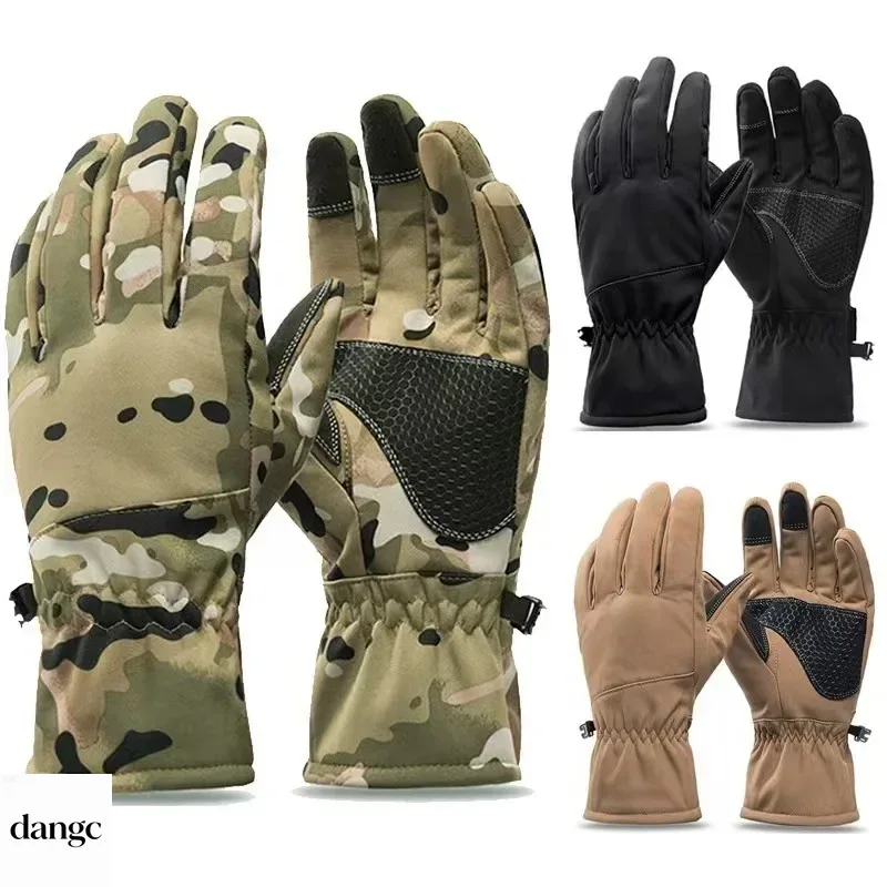 Outdoor Hunting Gloves - Зимние водонепроницаемые камуфляжные охотничьи перчатки с