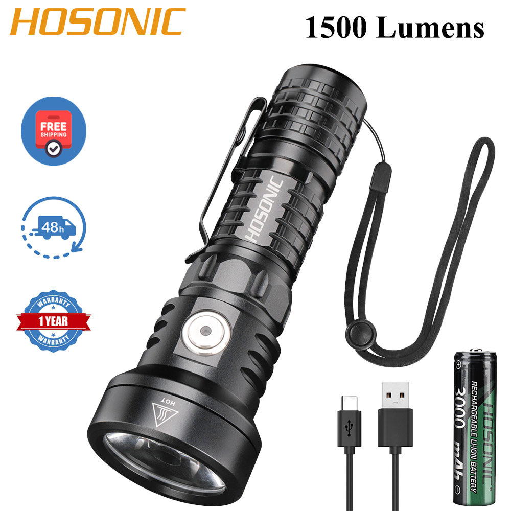 Outdoor Hunting Bike - HOSONIC EC12 1500LM карманный фонарик с