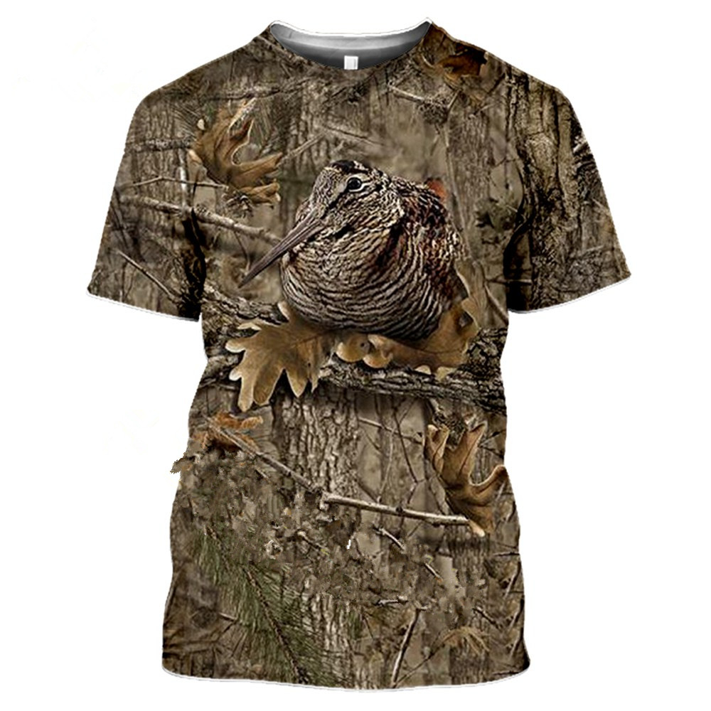 Летняя Повседневная Мужская фу – обзор и цена Outdoor Hunting T Shirts