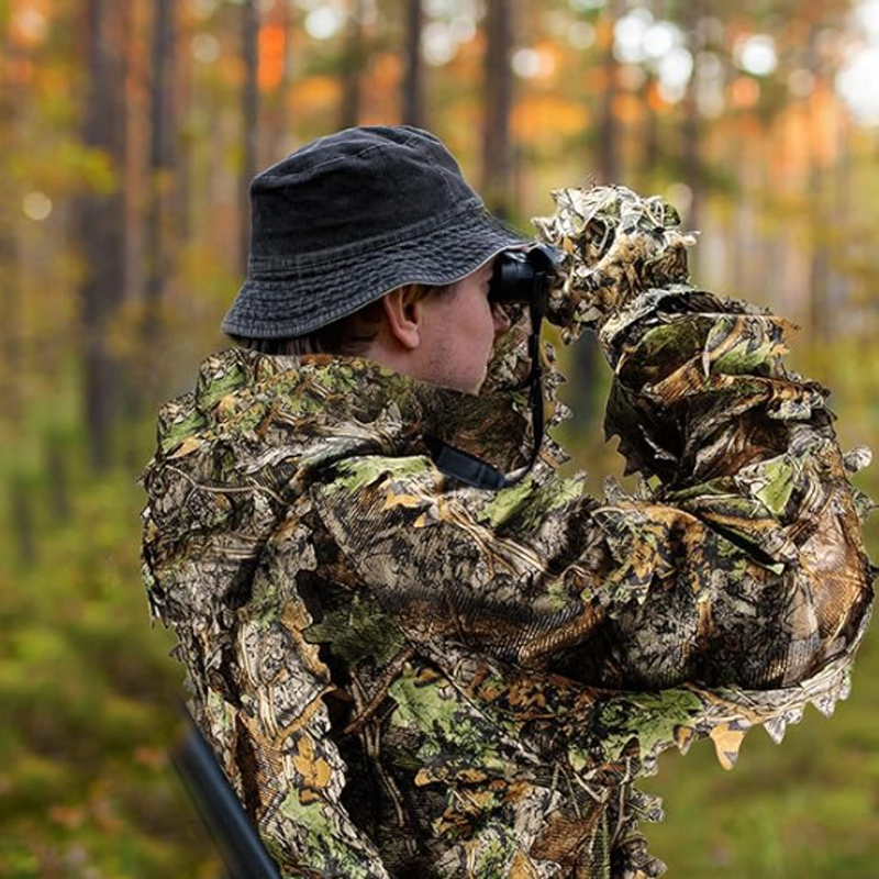 Охотничий костюм с листьями дж – обзор и цена Camouflage Hunting Jacket