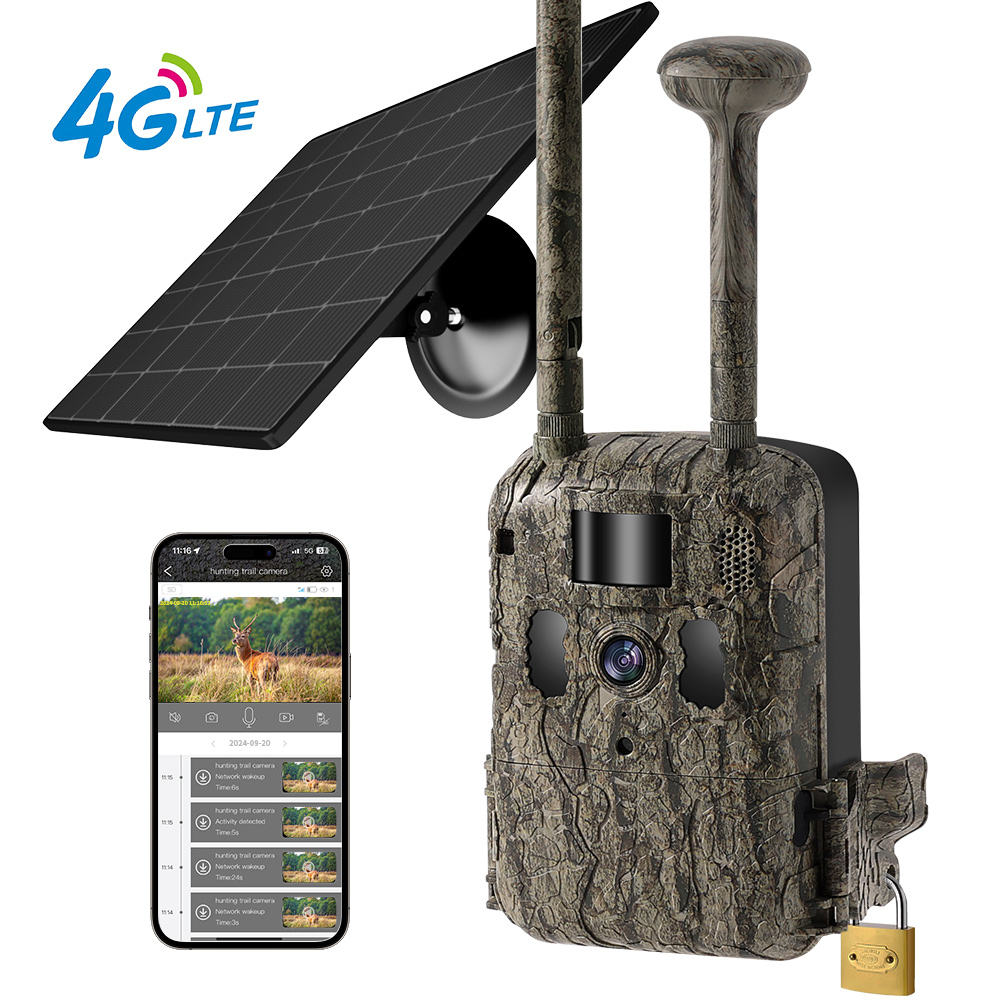 Камера для охоты T6 4G Solar L – обзор и цена Outdoor Hunting Camera Wireless