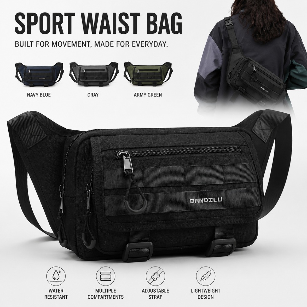Мужская поясная сумка для акти – обзор и цена Outdoor Hunting Bag