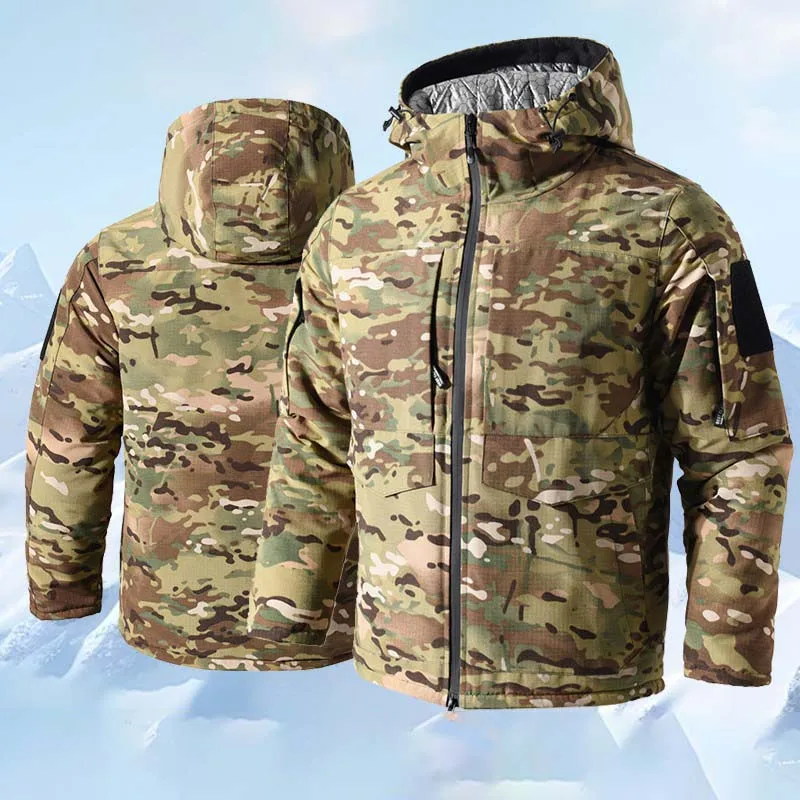Зимние тактические куртки для  – обзор и цена Camouflage Hunting Jacket