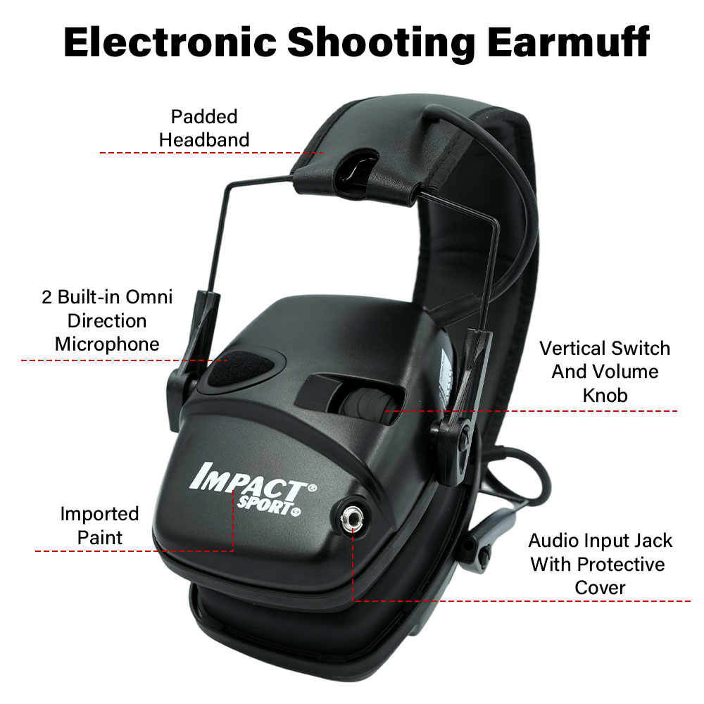 Наушники с активным шумоподавл – обзор и цена Shooting Ear Muff
