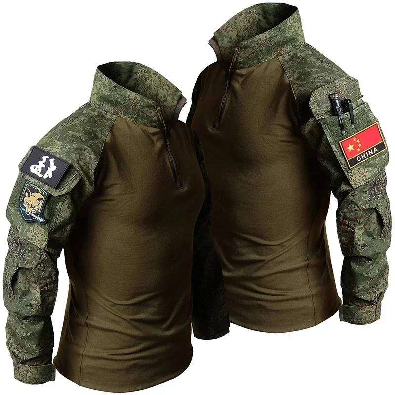 RU камуфляжная тактическая фор – обзор и цена Outdoor Hunting T Shirts